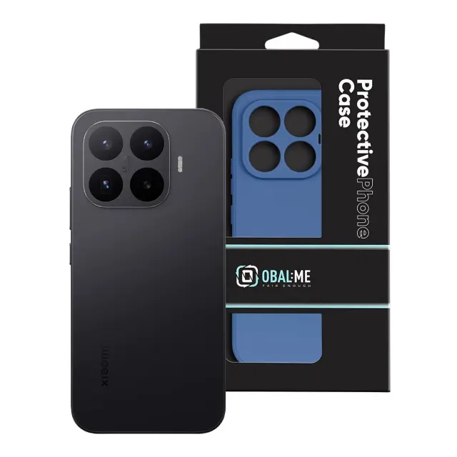 OBAL:ME Matte TPU Cover for Xiaomi 17T Dark Blue 3