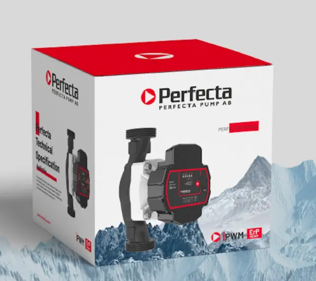 Perfecta Core2 25u-6-180 Κυκλοφορητής SWEDEN 2