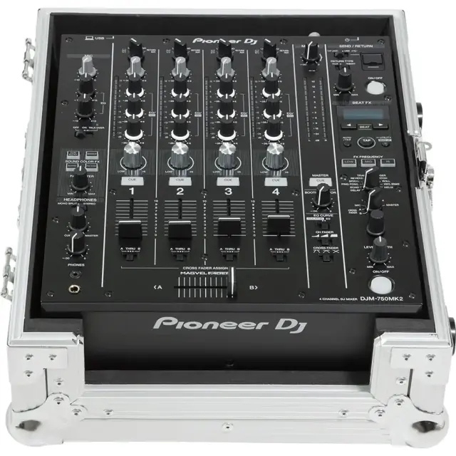 WALKASSE WM-12MGL Flight Case Multi format CDJ/MIXER 12" Silver. 3