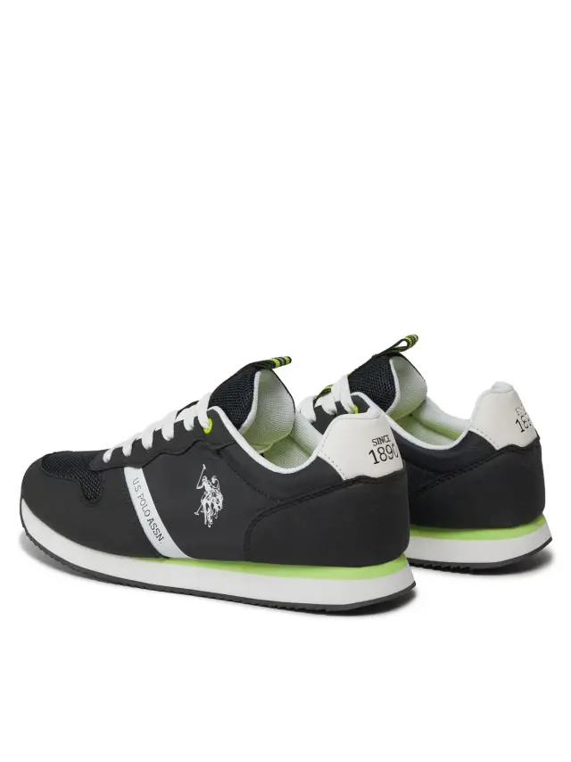 U.S. Polo Assn. - Ανδρικά Sneakers NOBIL009M3TH1-BLK Μαύρο - 44 3