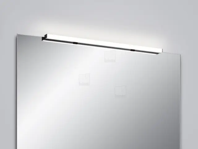 LADO-S Φωτιστικό Μπάνιου LED Μαύρο Ματ IP44 90cm κατάλληλο για καθρέφτη