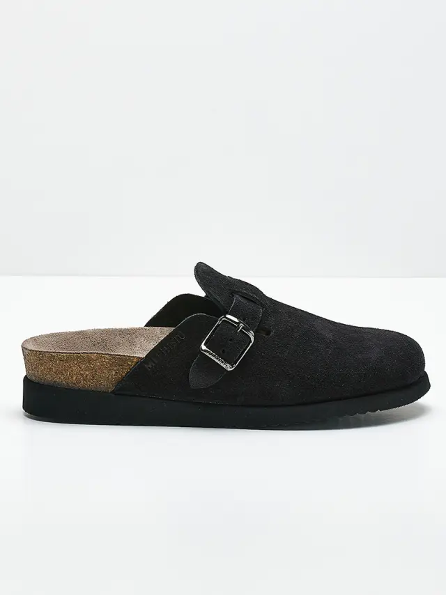 Mephisto Σαμπώ Unisex δέρμα suede Μαύρο MEP/HALINA BLACK 2