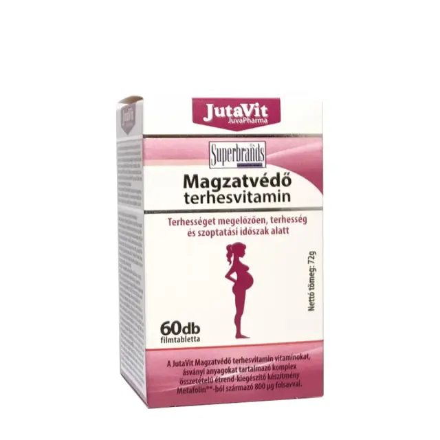 JutaVit Pregnancy Vitamin - Fetal Protection 60 Tablets