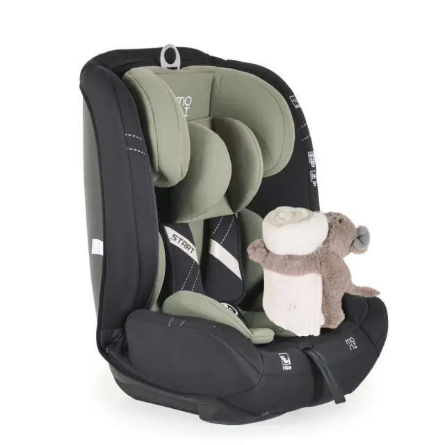 Moni Start Καθισματάκι Αυτοκινήτου i-Size 9-36 kg Green 3801005151950