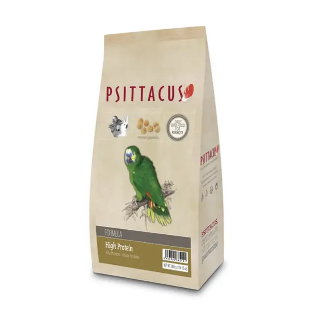Psittacus Parrot Pellet Maintenance High Protein Formula 800gr