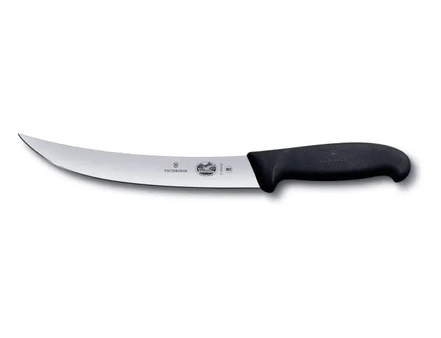 Μαχαίρι Σφαγής Victorinox Fibrox με καμπύλη λεπίδα και μήκος 20cm - Black5.7203.20 2