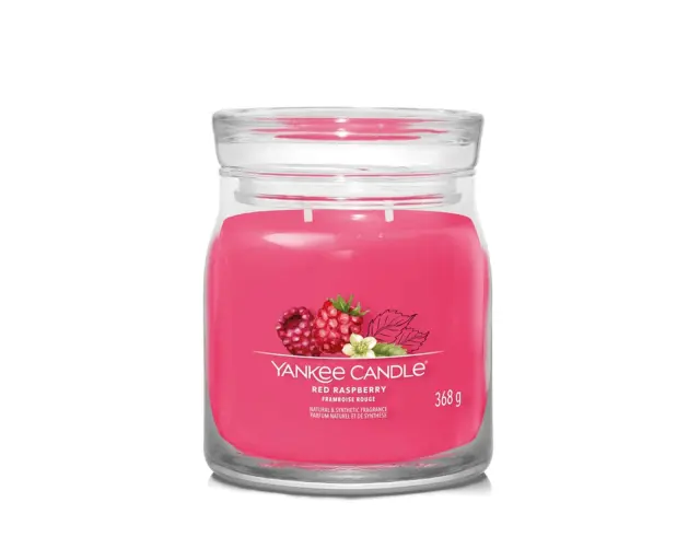Αρωματικό Κερί Yankee Candle με διάρκεια καύσης έως 50 ώρες και άρωμα Red Raspberry1701386E