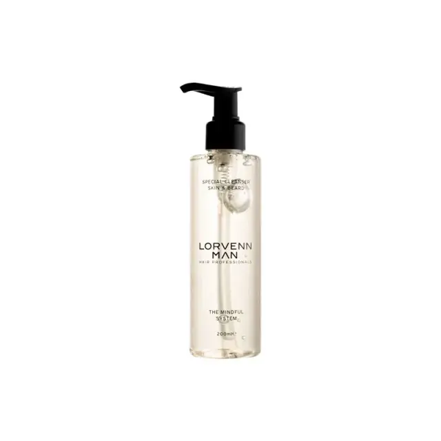 Lorvenn Ανδρικό Kαθαριστικό Τζέλ Προσώπου Man Special Cleanser Skin & Beard 200ml