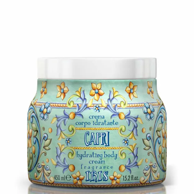Rudy Profumi Le Maioliche Iris of Capri Ενυδατική Κρέμα Σώματος 450ml