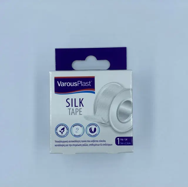 VarousPlast Silk Tape 5m x 2,5cm 1pc