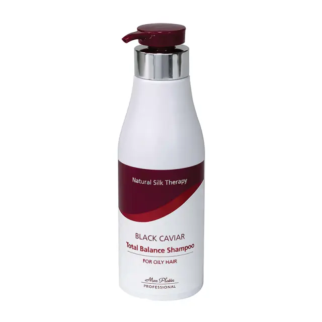 Mon Platin Natural Silk Therapy Black Caviar Total Balance Shampoo For Oily Hair 500ml