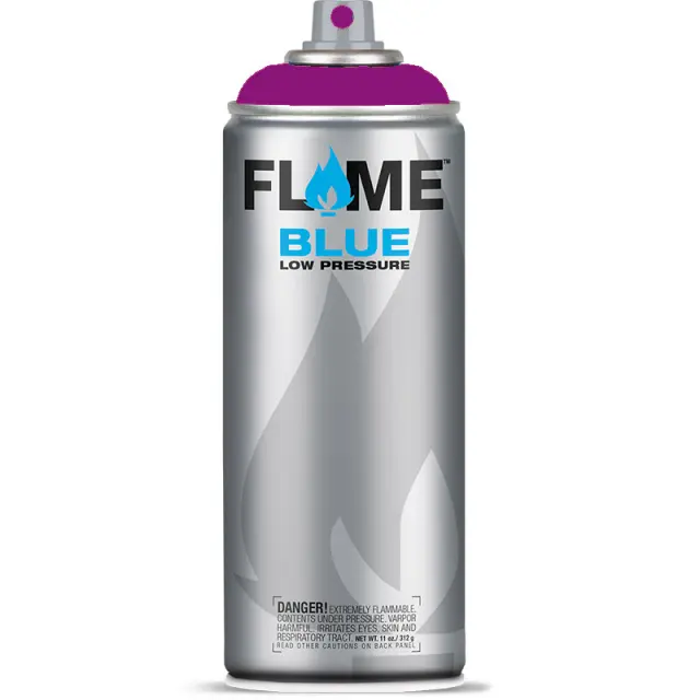 Flame Blue Spray Paint 400ml FB-404 Traffic Purple