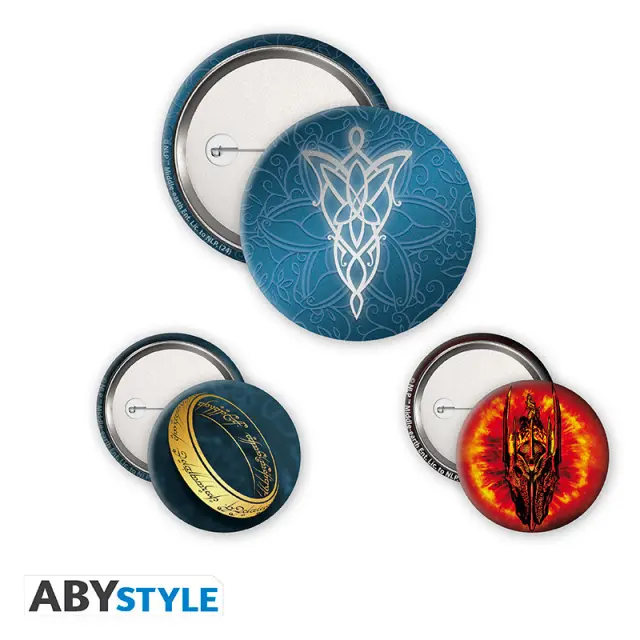 Κονκάρδες 3 τεμ LORD OF THE RINGS - Badge Pack - Middle Earth ABYACC570 2