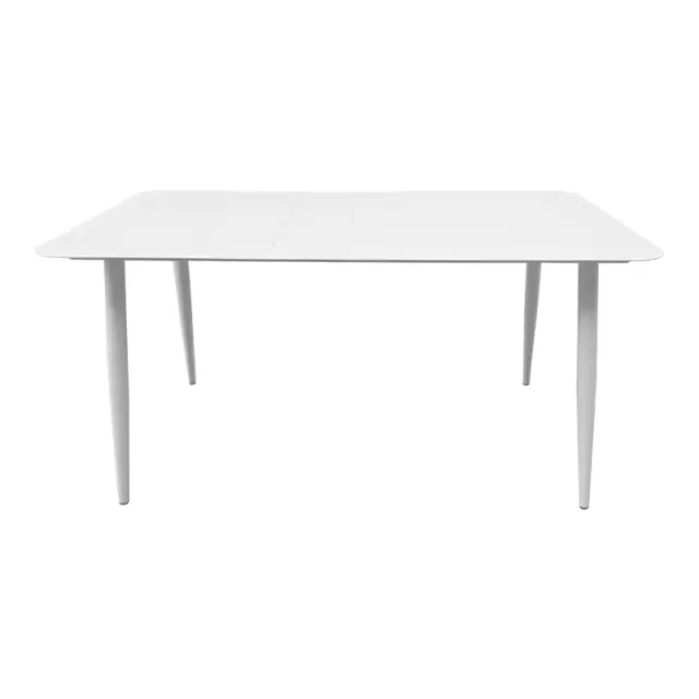 Τραπέζι Vista pakoworld αλουμίνιο σε λευκη απόχρωση 150x80x72εκ 2