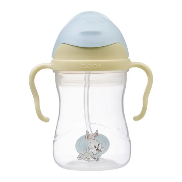 B.Box Looney Tunes Εκπαιδευτικό Ποτηράκι με Καλαμάκι 240ml 6+ Μηνών