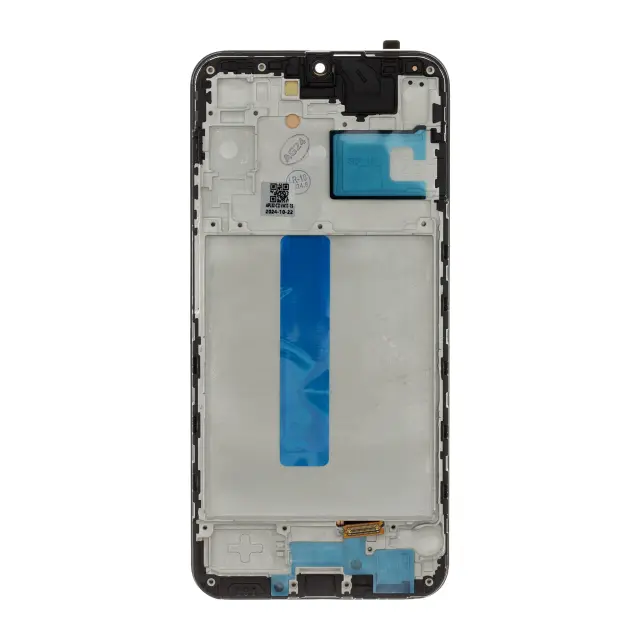 LCD display + Touch Unit + Front Cover for Samsung A256 Galaxy A25 Black 2