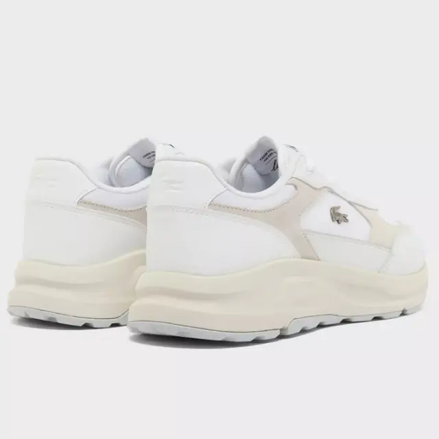 Ανδρικά Δερμάτινα Sneakers Lacoste Run Set 750SMA022065T Λευκά Άσπρο - 41 3