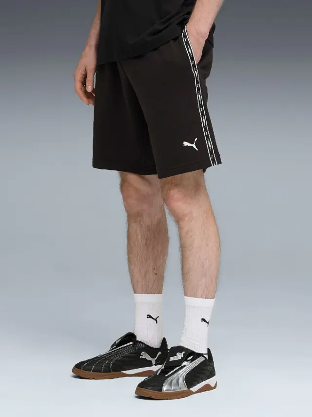 Puma Essentials Tape Short 9in (691696-01) - Μαύρο