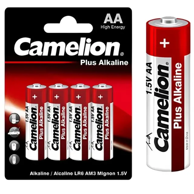 Camelion LR06BP4 – Αλκαλικές Μπαταρίες AA 1,5V (4 τμχ)