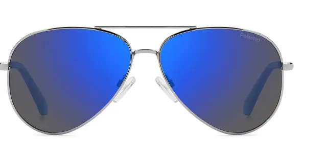 Polaroid 11-16 Ετών Παιδικά Γυαλιά Ηλίου Polarized Ασημί PLD 8073/S V84/5X 3