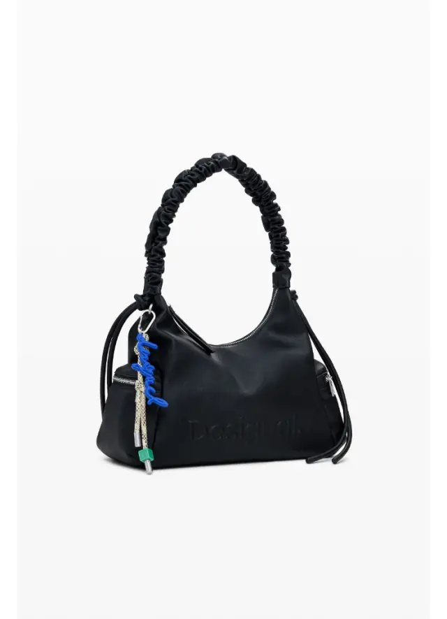 DESIGUAL - BAG_HALF LOGO MONTVILLE BLACK