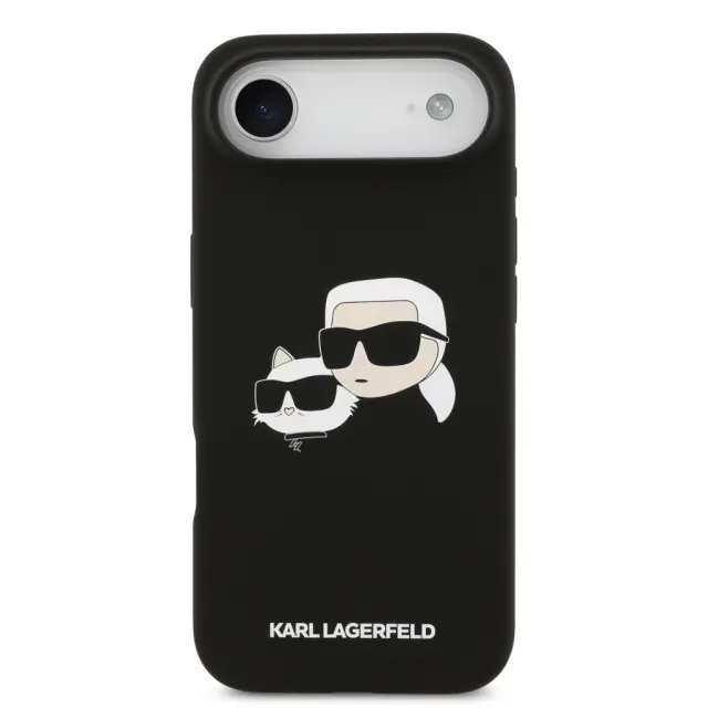 Karl Lagerfeld® Double Heads MagSafe Θήκη για iPhone 17 Air- Black 2