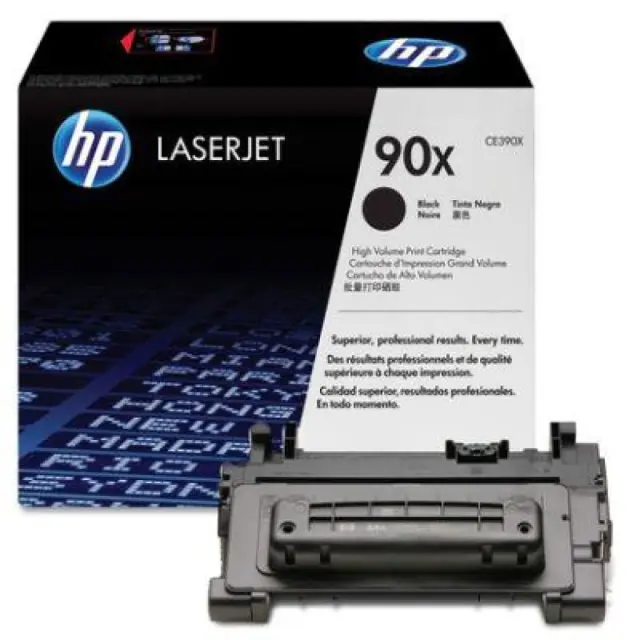 HP 90X Γνήσιο Toner Laser Εκτυπωτή Μαύρο High Yield 24000 Σελίδων CE390X