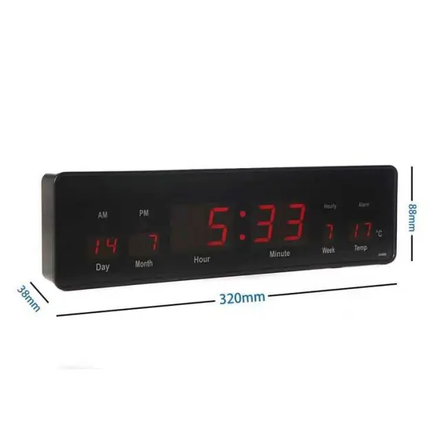 Ηλεκτρονικό ψηφιακό ρολόι LED - JH808 - 676210 2