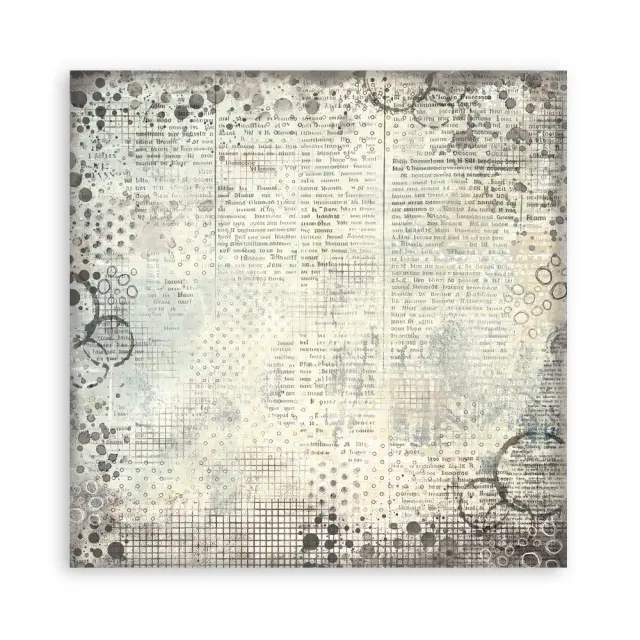Χαρτιά scrapbooking 10τεμ, 20.3×20.3cm Stamperia, Furry Friends Backgrounds 2