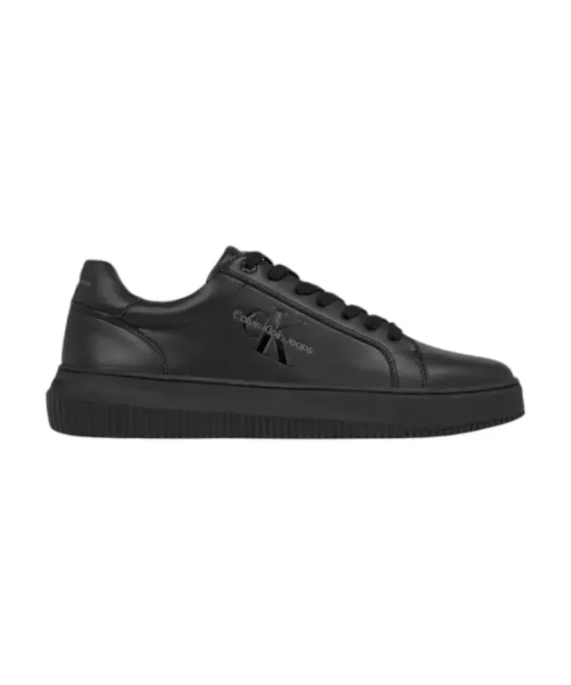 Calvin Klein - Cupsole Mono Lth Ανδρικά Chunky Sneakers YM0YM00681-0GT Μαύρο - 45
