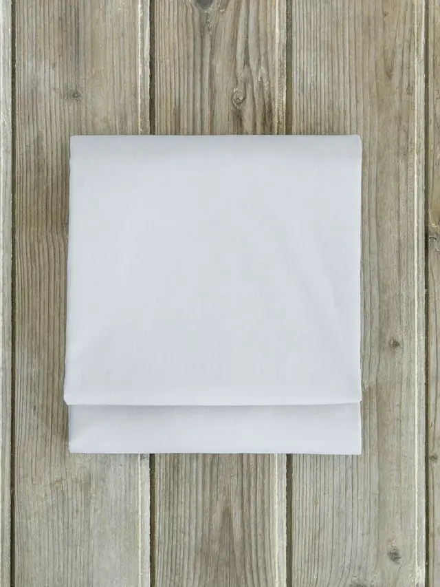 Σεντόνι Ημίδιπλο 120x200+32 Nima Unicolors SS24 100% βαμβακερόΜε Λάστιχο- Shiny Gray
