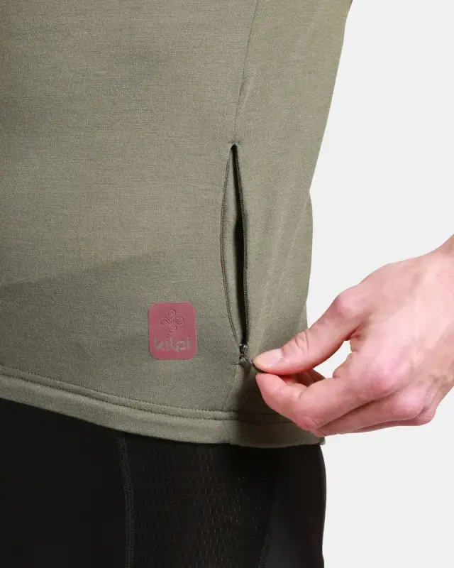 Ποδηλατική Μπλούζα Kilpi Ανδρική Petrana-M Khaki - RM0312KI-KHK - L 3