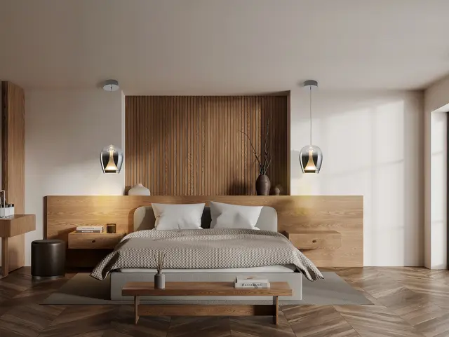 SUSPIRO Κρεμαστό Φωτιστικό D18 Chrome με LED Χρώμιο 2