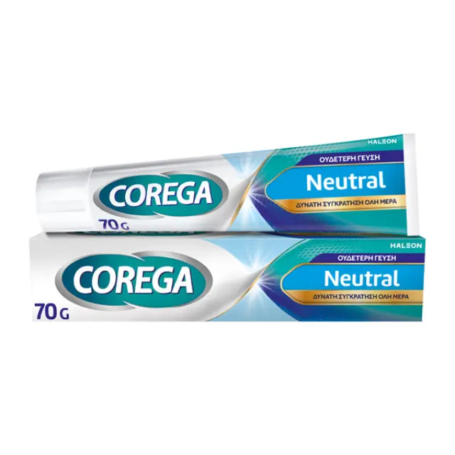 Corega 3D Hold Neutral Στερεωτική Κρέμα Τεχνητής Οδοντοστοιχίας 70GR