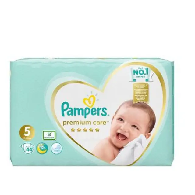 Pampers Premium Care No. 5 Πάνες με Αυτοκόλλητο για 11-16kg, 44 τεμάχια