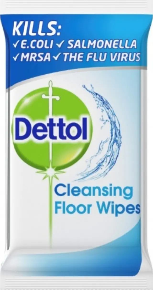 Dettol Cleanising Floor Wipes Απολυμαντικό 40 μαντηλάκια
