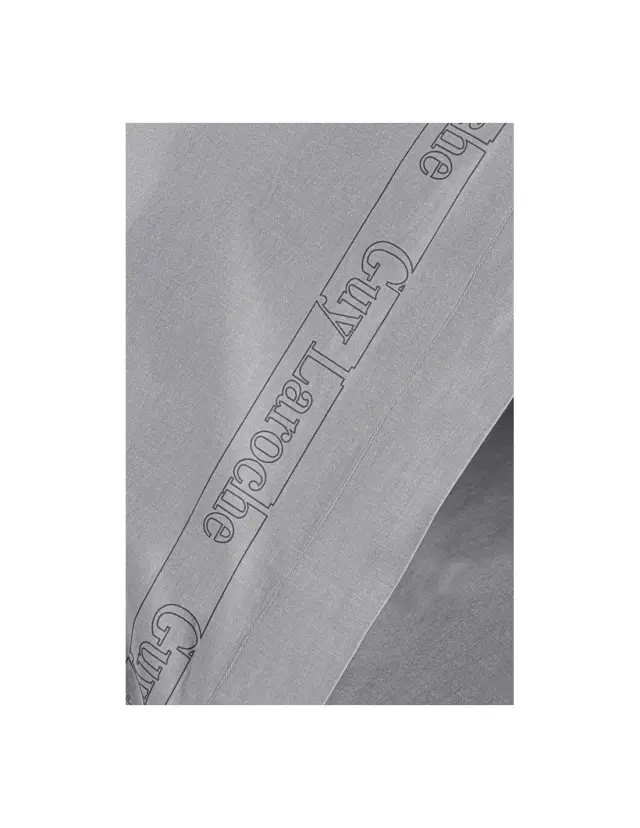 Σετ Μαξιλαροθήκες 2 Τεμαχίων Guy Laroche Color Plus Silver 50x70 2