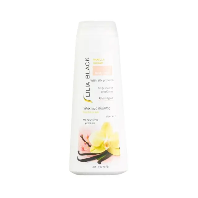 Lilia Black Body Milk Vanilla Sugar 250ml