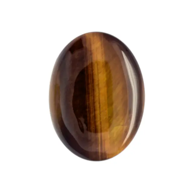 Καμπουσόν Μάτι της Τίγρης Οβάλ - 13x18mm - 2τεμ