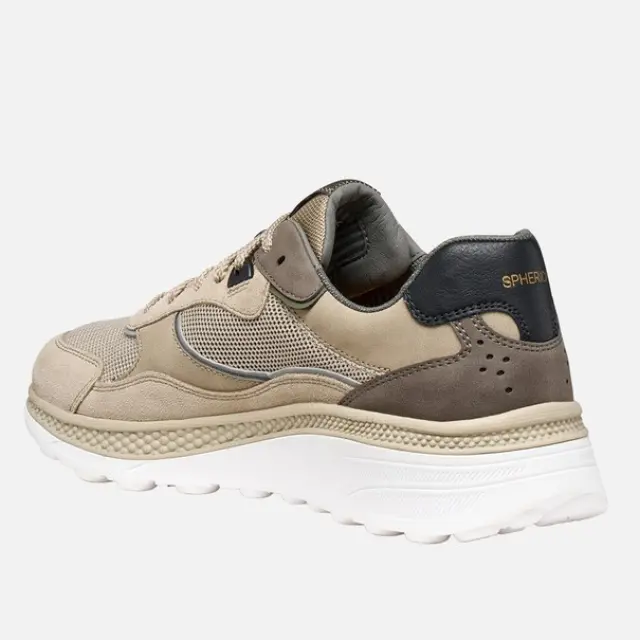 Ανδρικά Ανατομικά Sneakers Geox Spherica Actif x1 U65HUA 01422 C5004 Μπεζ Μπεζ - 46 3