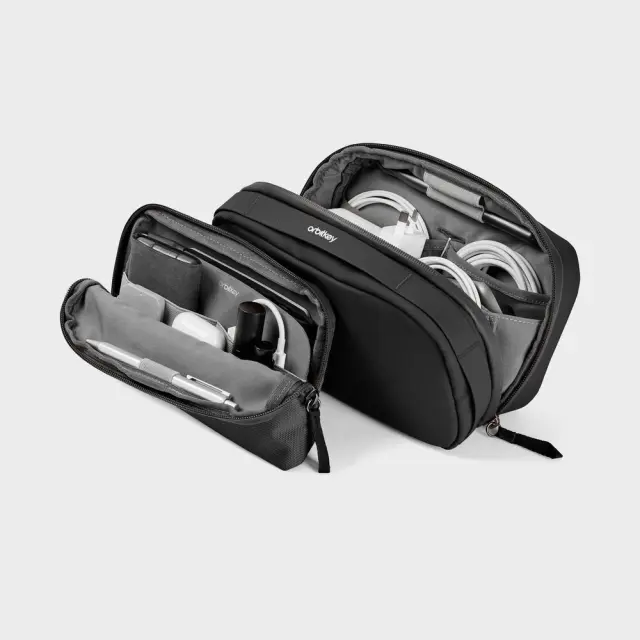 Orbitkey - 2-in-1 Tech Pouch - Black - Gadgets