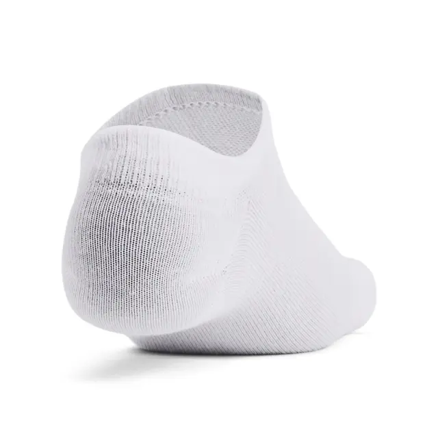 Under Armour Essential No Show Socks (6Pair) (1382611-100) - Λευκό - 31.5-36.5 2