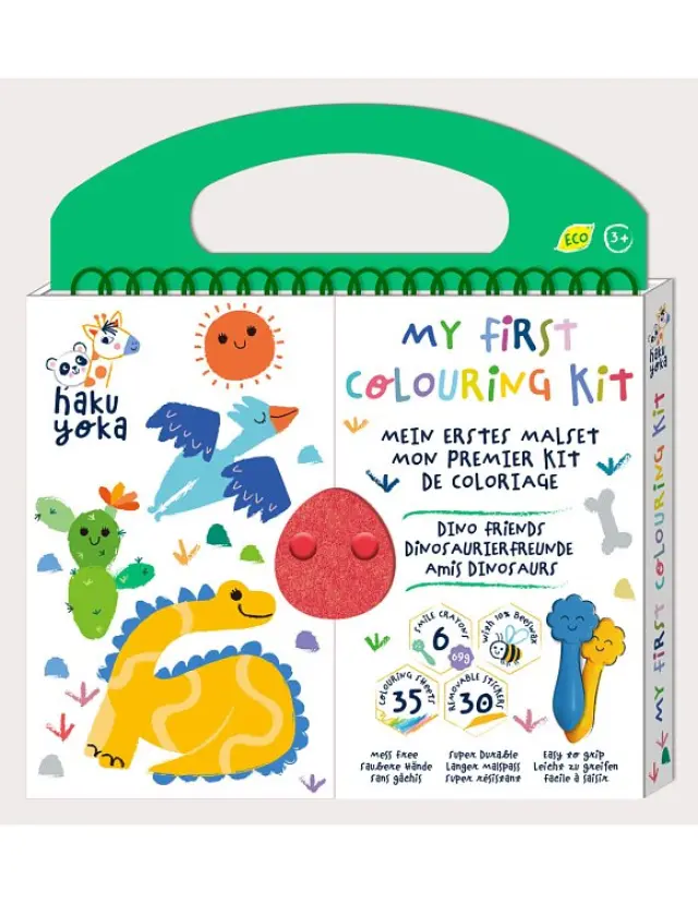 Παιδικό Παιχνίδι Ζωγραφικής Avenir My First Colouring Kit Dino Friends 3ετών+ ΠΟΛΥΧΡΩΜΟ - One Size