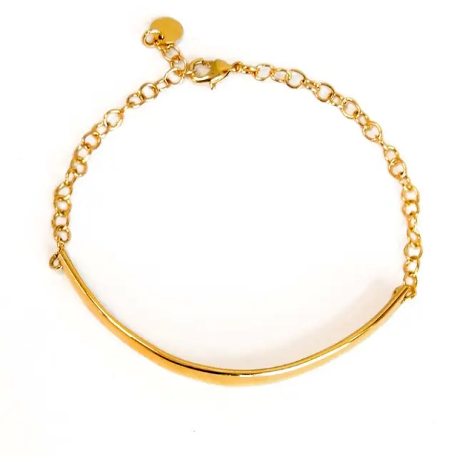 Farma Bijoux Υποαλλεργικό Βραχιόλι Bangle 16/19CM (2GSR)