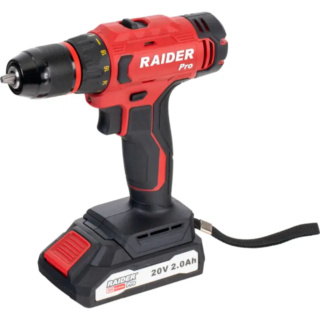 RAIDER R20 Set Δραπανοκατσάβιδο 13mm 50Nm 2Ah RDP-PCDI20