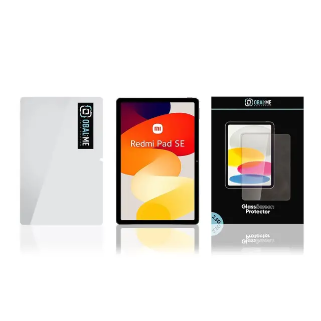 OBAL:ME 2.5D Glass Screen Protector Xiaomi Redmi Pad SE 11 Clear 3