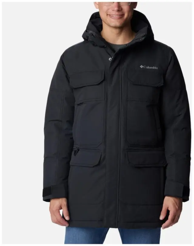 Landroamer M Down Parka Black Ανδρικό Μπουφάν Columbia - 2051001-010 - M