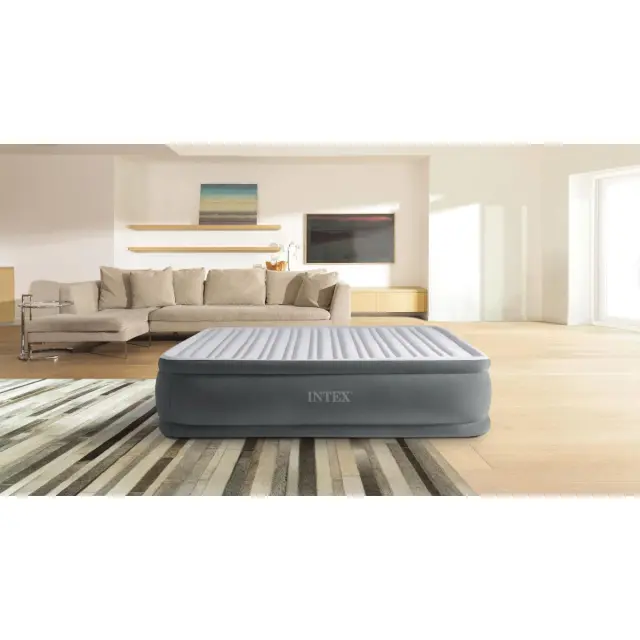 Φουσκωτό Στρώμα Ύπνου INTEX COMFORT-PLUSH MID QUEEN