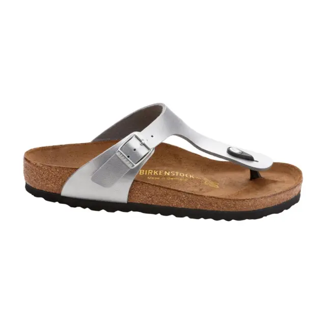 Birkenstock Σαγιονάρες Παιδικό Birko-Flor(ανθεκτικό υλικό της Birkenstock-επιτρέπει την επαφή με το νερό) Γκρί BIR/GIZEH KIDS 846153 SILBER - 30