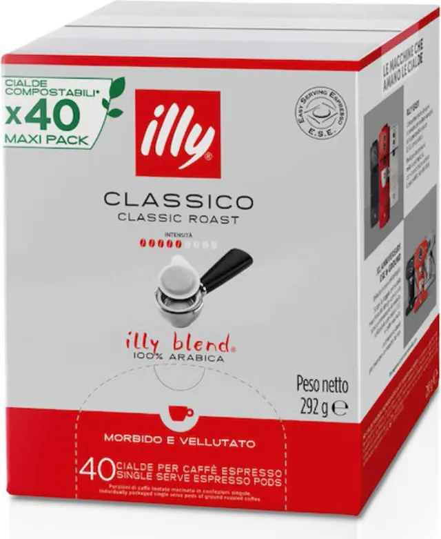 Ταμπλέτες Illy Classico 40 ESE Pods